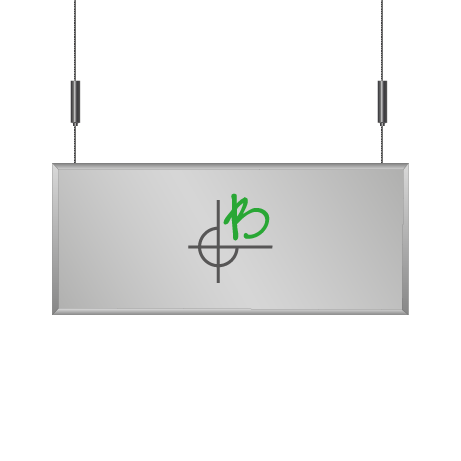 Deckenhänger | System Karlsruhe | 59,4 cm x 15 cm