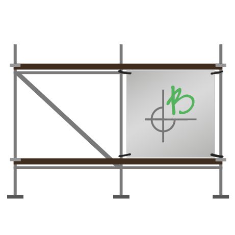 Gerüstbanner