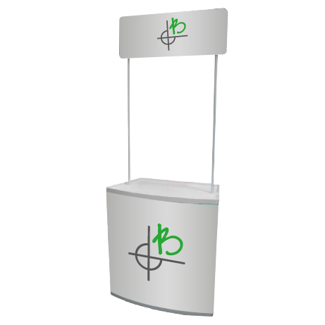 Promotiontheke | B 80,5 cm x H 219,5 cm x T 45 cm | bedruckt