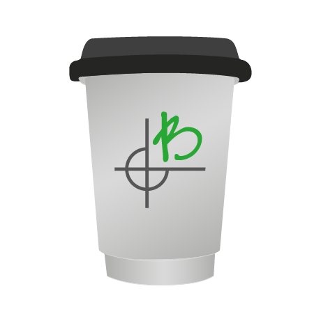 Pappbecher to Go BIO | 400 ml doppelwandig | rundum bedruckt