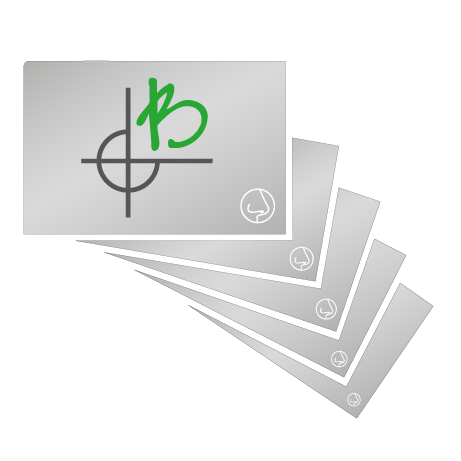 Visitenkarten | partieller UV-Lack beidseitig | beidseitig
