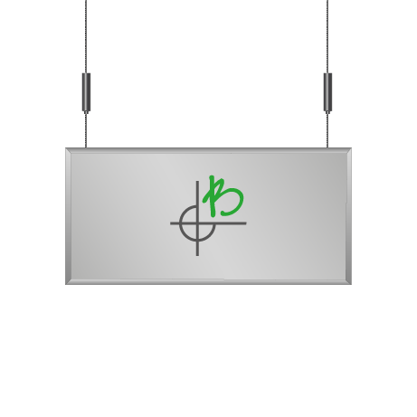 Deckenhänger | System Karlsruhe | 42 cm x 15 cm