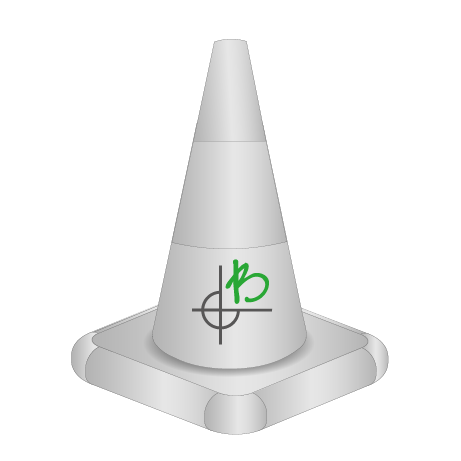 Aufblasbarer Straßenpylon als Produktnachbildung